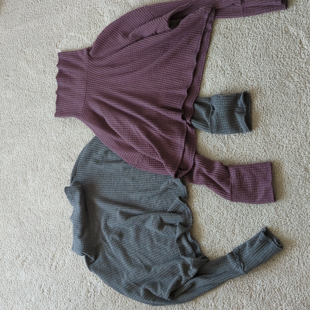 Wild Fable Crop Waffle Turtleneck Bundle